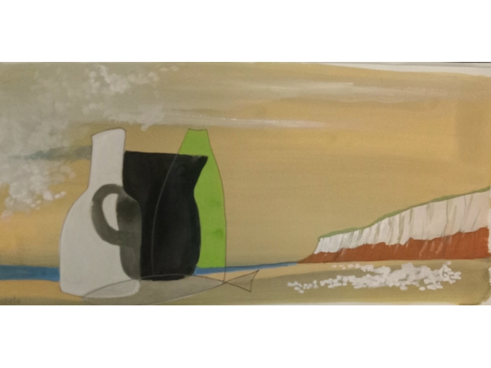 hunstanton ,gouache, bryan harford